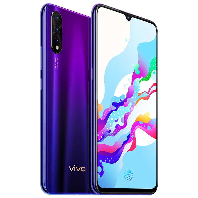 Сотовый телефон Vivo Z5 Snapdragon 712 на базе Android 9 0 экран 6 38 дюйма 2340x1080 ГБ ОЗУ 256 Гб ПЗУ