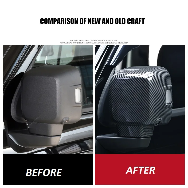 Защитная крышка для зеркала из углеродного волокна ABS украшение резервуара Great Wall