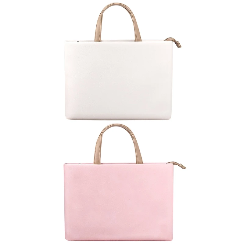 

Водонепроницаемая сумка для ноутбука 13,3 дюйма, держатель для ноутбука, мягкий полиуретановый портфель для офиса, женская сумка через плечо