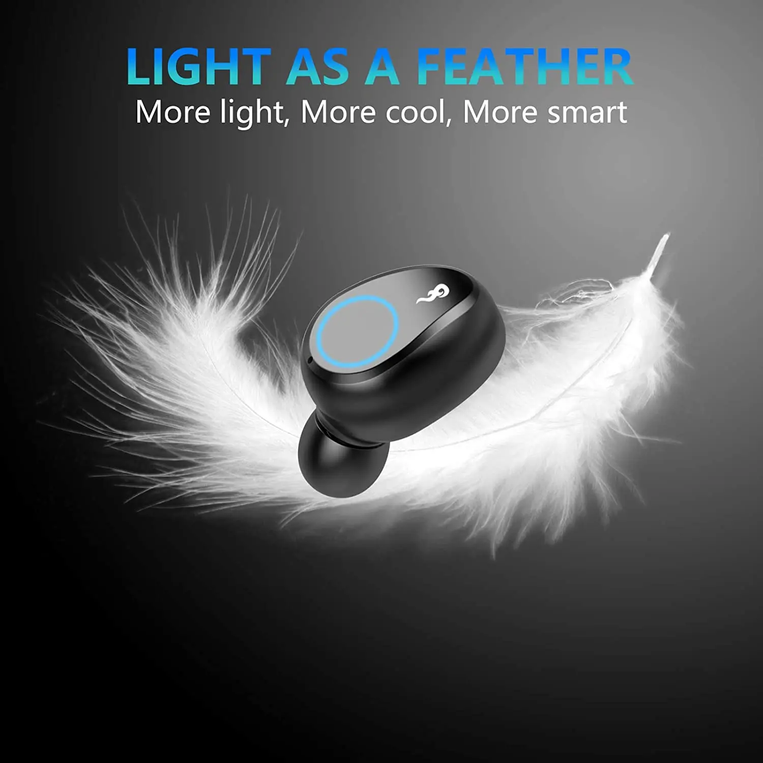 Беспроводные Bluetooth-наушники TWS 2000 мА ч с зарядным устройством светодиодным