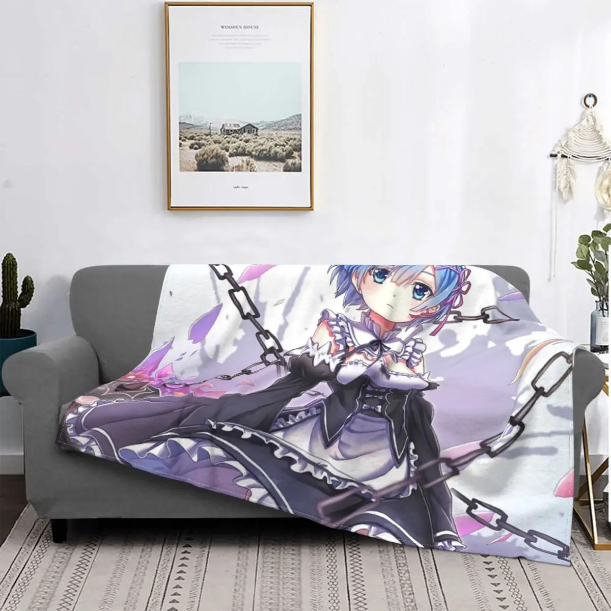

Rem-Manta a quadros para cama, sofa, manta, colcha, 150