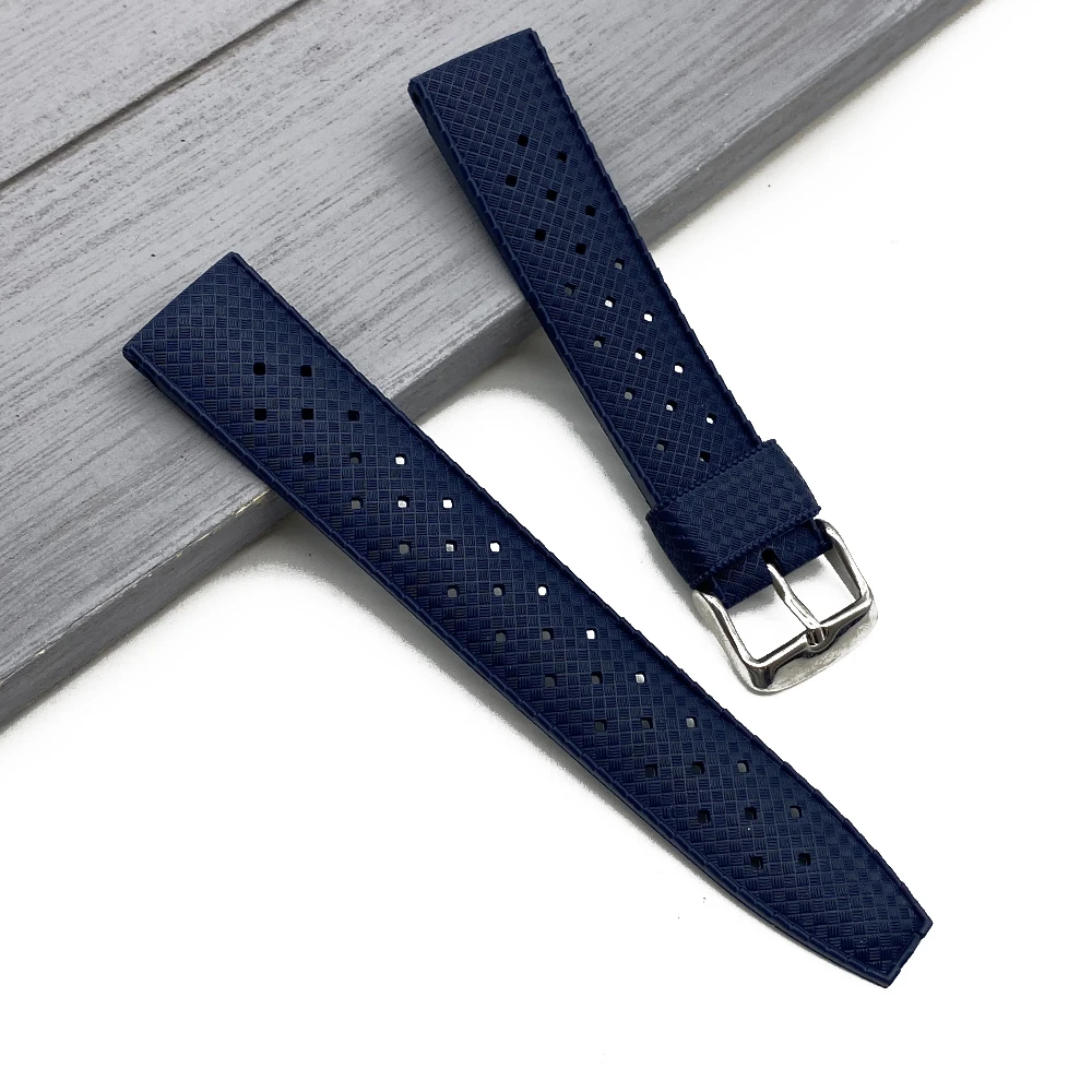 Премиум силиконовый резиновый ремешок для часов 20 мм 22 Seiko SRP777J1 дайвинга