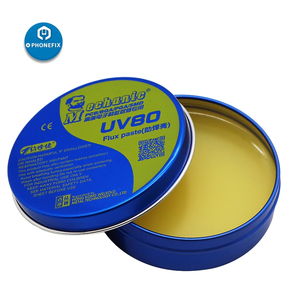 

MECHANIC BGA Solder Paste Tin Rosin-Based Flux Paste Cream Electric Soldering Iron Welding Fluxes For PCB BGA PGA SMD Repair