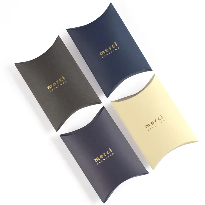 Коробки для конфет в форме подушки из крафт-бумаги | Дом и сад