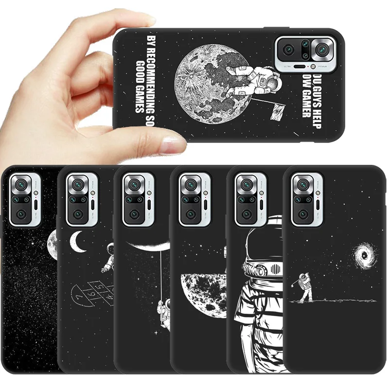 Redmi 9 Case For Xiaomi Redmi Note 10 Pro Case Soft Bumper Fundas Xiaomi Redmi 9 9A 9C 9T 8 8A Note 11 9 8 7 Pro 9S 10S Cover