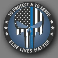 police blue lives matter american flag car truck decal sticker usa high quality kk vinyl cover scratches waterproof pvc