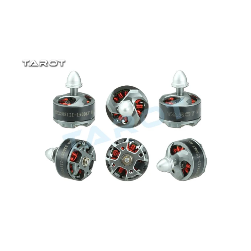 Самозапирающийся колпачок Таро MT2208III 1500KV бесщеточный мотор CW CCW с 7 дюймовым 3