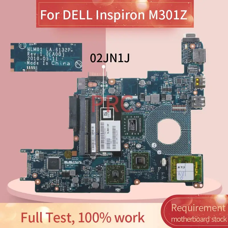 Материнская плата для ноутбука DELL Inspiron M301Z материнская DDR3 02JN1J | Компьютеры и офис