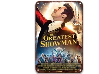 the greatest showman post modern tin signs movies american style wall hanging decor for toilet decorative 8x12 inches