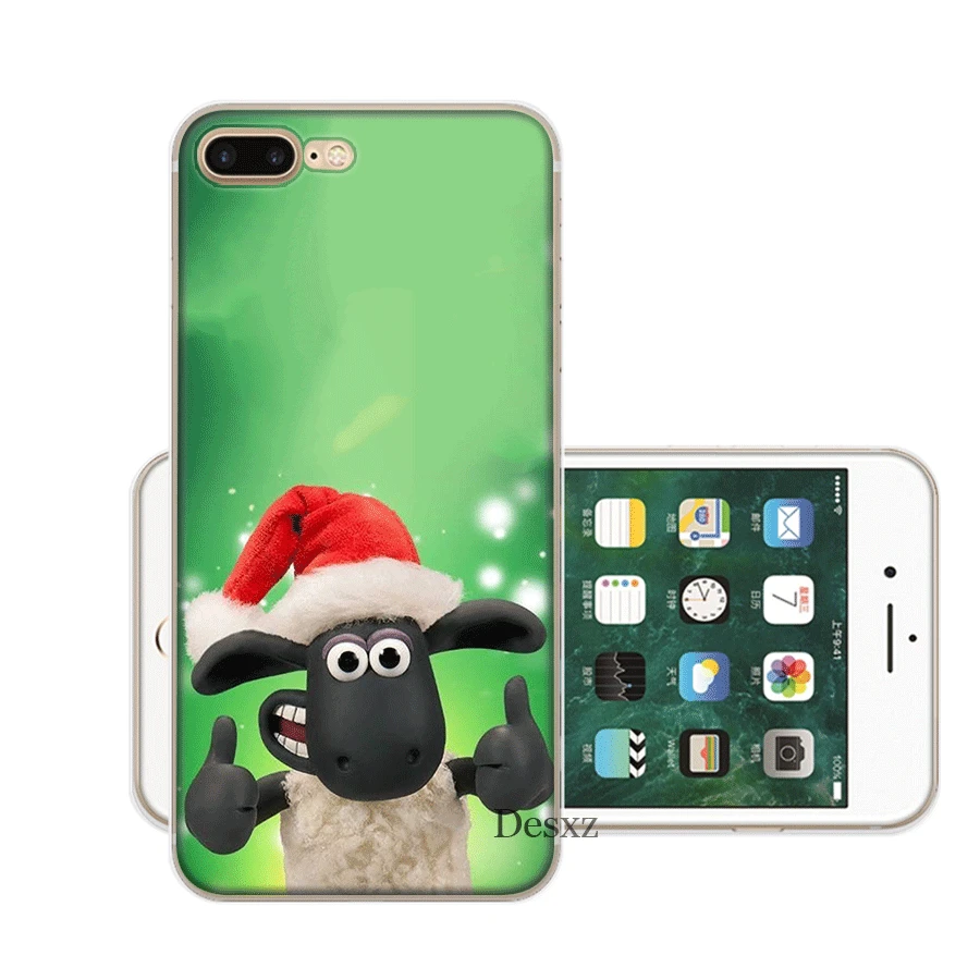 Мобильный телефон чехол для iPhone 7 8 6 6s Plus iPhone 11 Pro X XS Max XR 5 5S SE жесткий чехол Shaun овечья оболочка