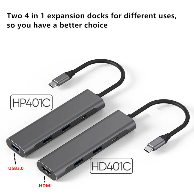 Type C PD Быстрая зарядка USB C концентратор для нескольких USB 3,0 HDMI док-станция адаптер для смартфонов Macbook Pro Аксессуары USB-C USB C концентратор