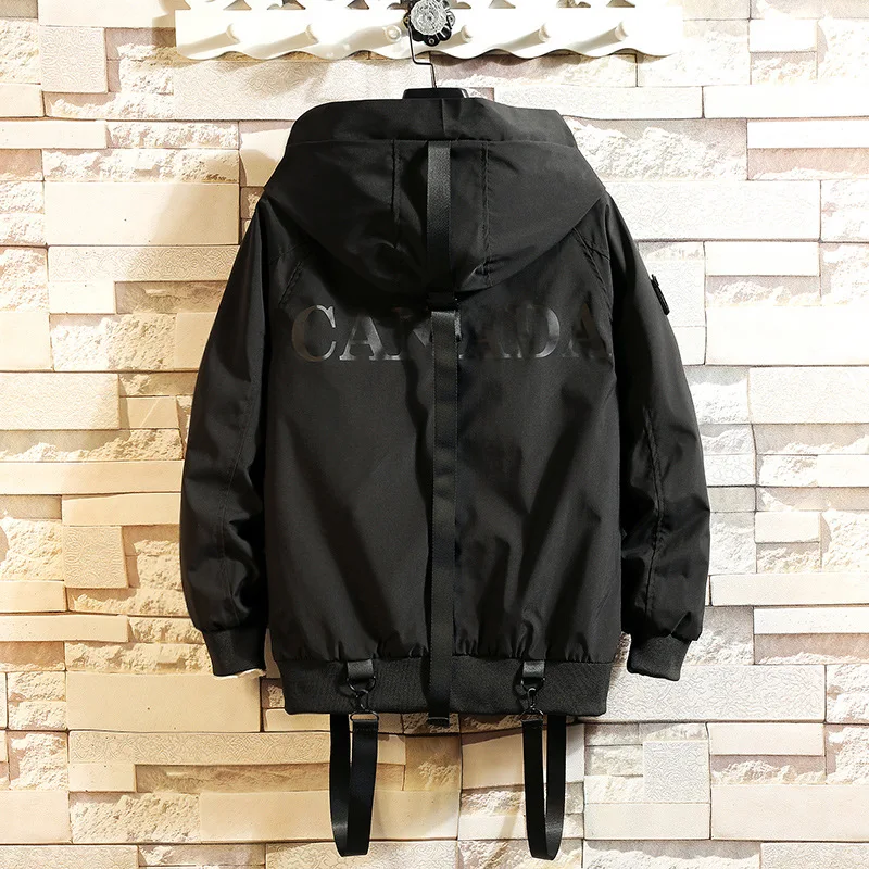 

2021 Autumn New Men Leisure Fashion Camouflage Hooded Jacket Unlined Upper Garment Casual Print Zipper Mens Jackets and Coats