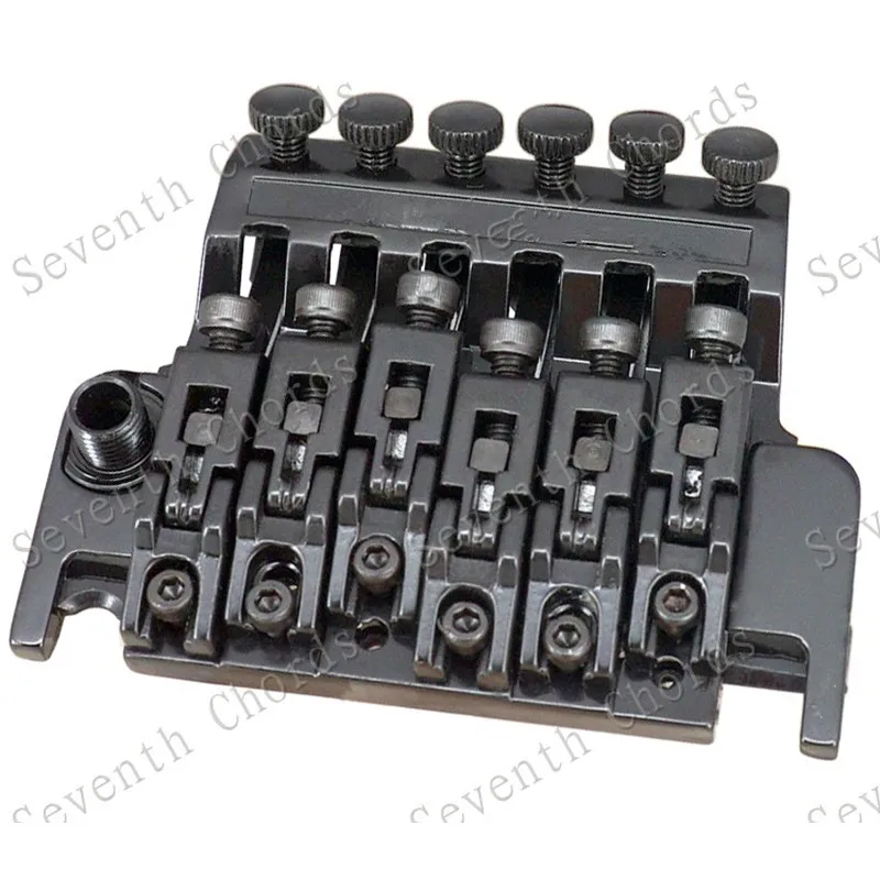 b007 tremolo brücke doppel verriegelung systyem gezogen elektrische gitarre saiten brücke gitarre zubehör teile free global shipping