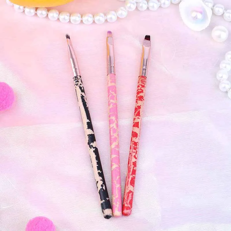 1 * Профессиональная Косметика для теней кисти с деревянными ручками макияжа