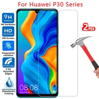 tempered glass screen protector for huawei p30 lite 2020 case cover on huaweip30 p 30 30p light p30lite protective coque bag 360