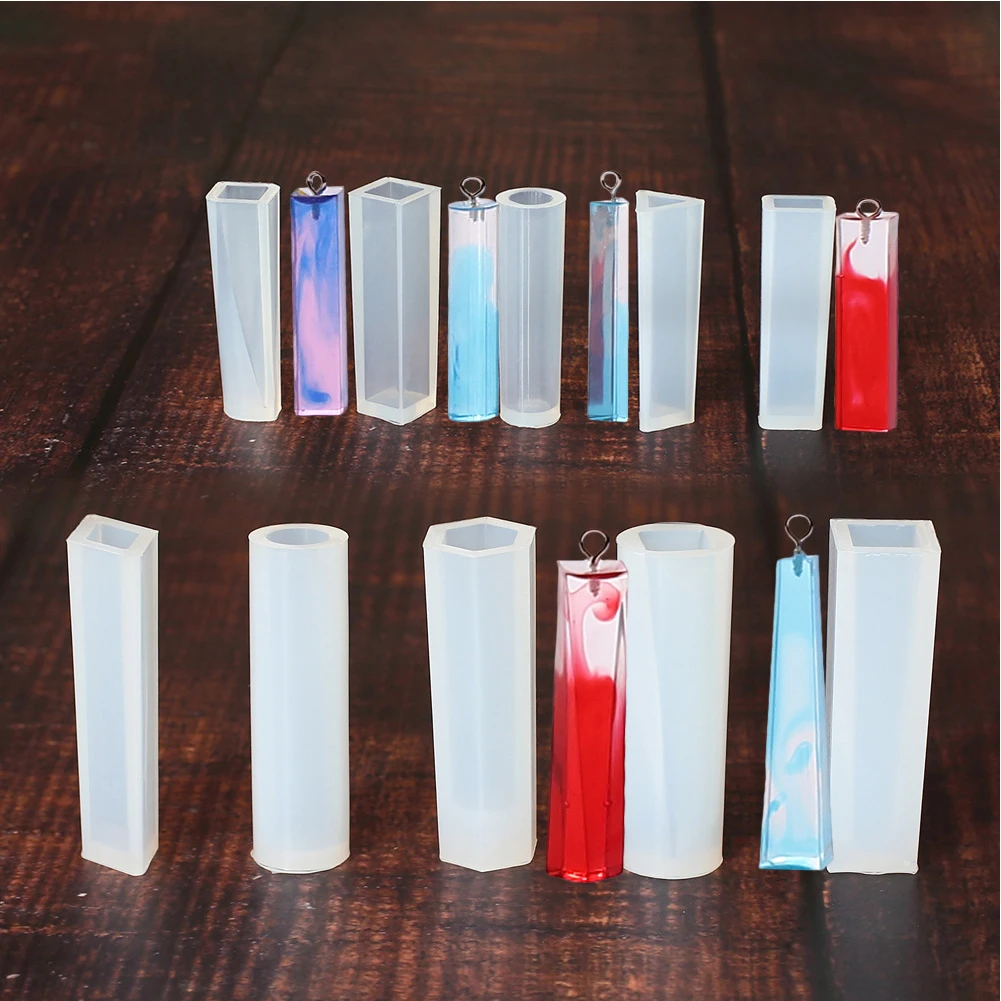 

Fashion DIY Mold Useful Crystal Making Scrapbooking Reusable Decorative Mould Set Craft Epoxy Handmade Silicone Jewelry Pendant