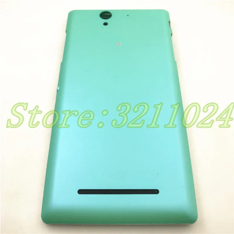 Рамка для ЖК дисплея с полным корпусом рамка корпуса Sony Xperia C3 S55T сменная передняя