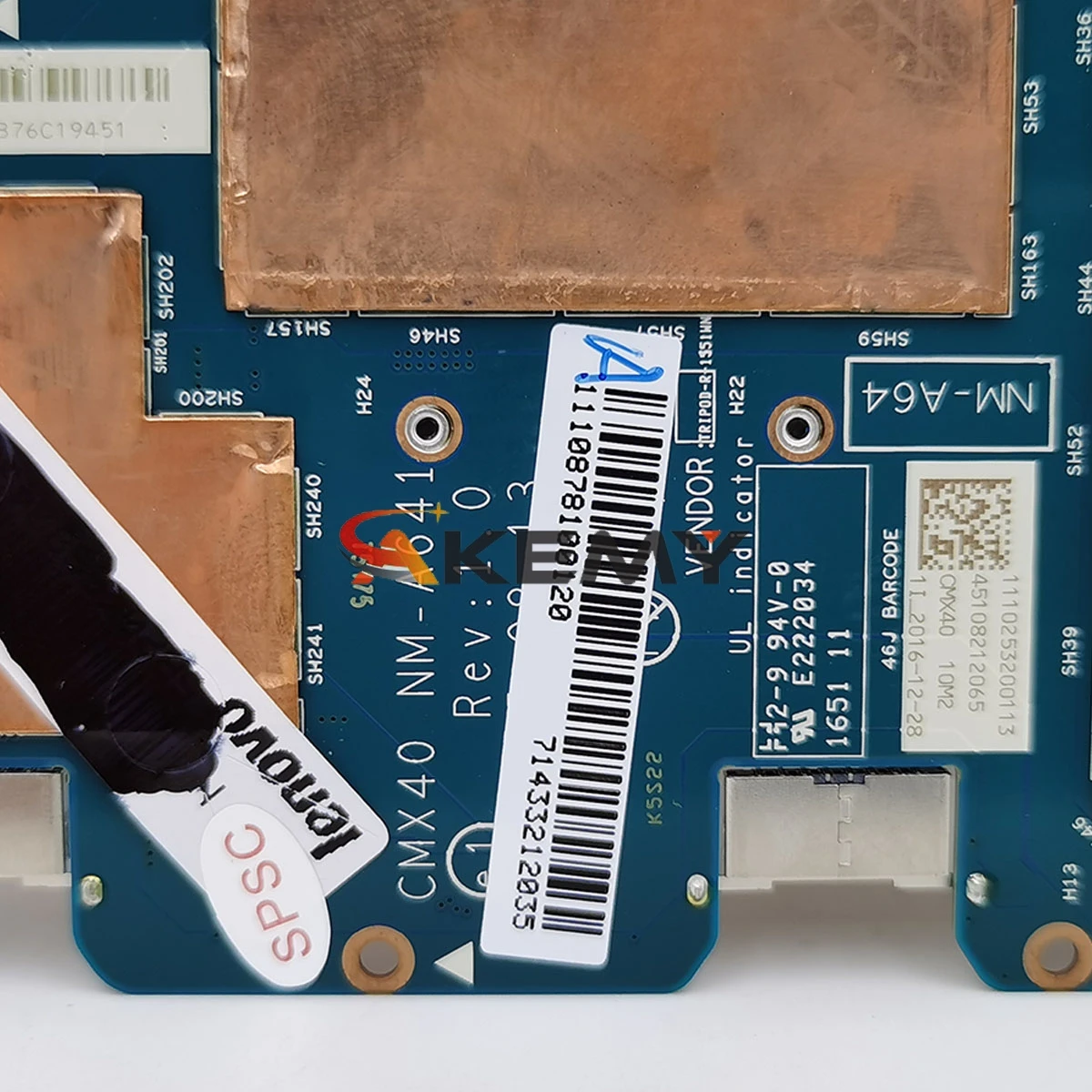 

for Lenovo MIIX 700-12ISK MIIX700 MIIX-700-12ISK CMX40 NM-A641 tablet motherboard CPU M3 6Y30 4G 100% Test OK