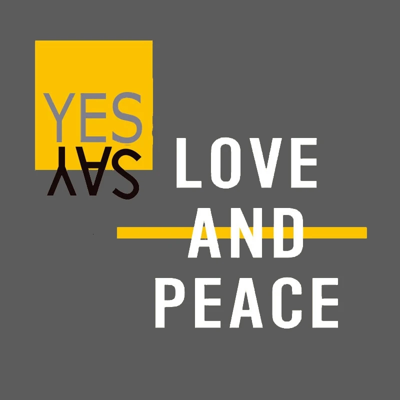 Наклейки с надписью Say Yes стирающиеся Аппликации нашивки уровнем А