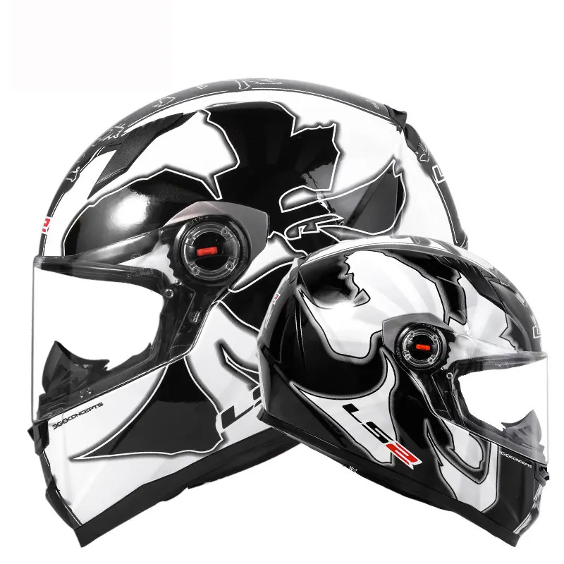 LS2 FF358 анфас бездорожье Мотокросс Мотоцикл мото скутер шлем Casco Capacete ECE |