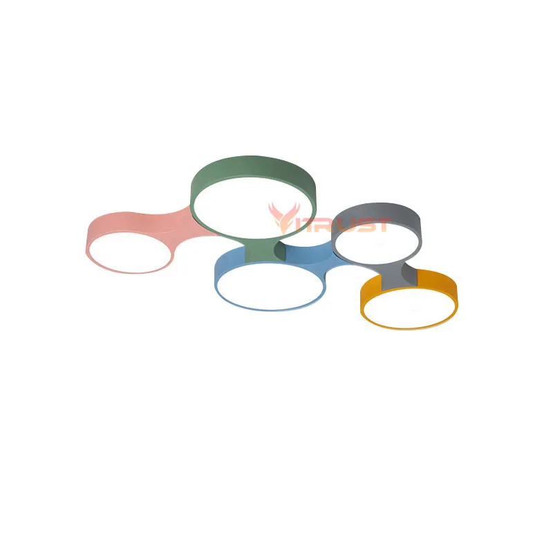 Скандинавские потолочные светильники современные светодиодные лампы ярких