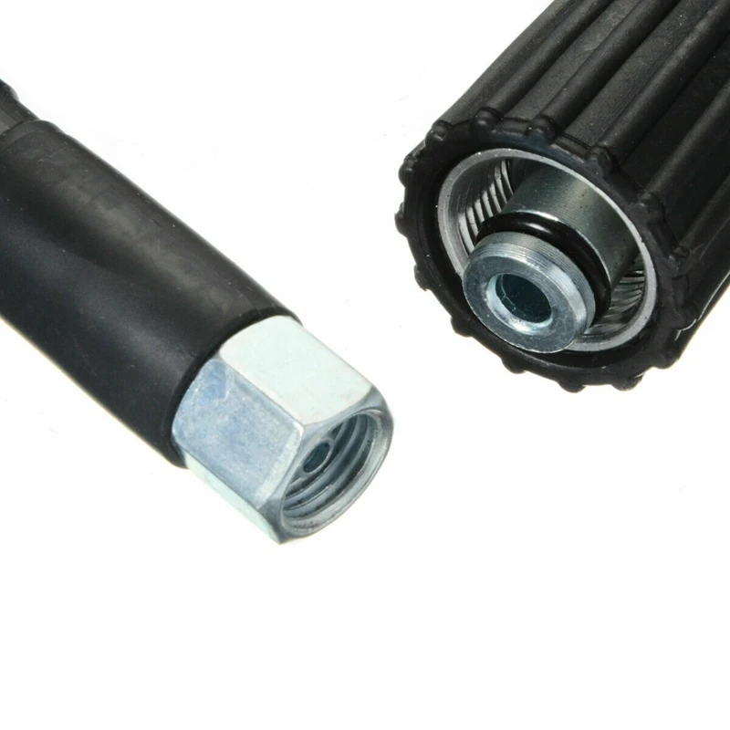 5800PSI 14 мм высокого давления мощная шайба струйный шланг промывочная насадка M14 x M22