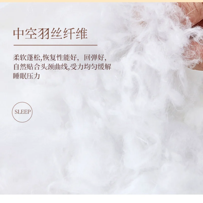 Bedding Cotton Pillow Soft and Comfortable Sleep Adult Home Cervical | Дом и сад