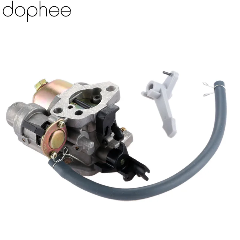 Карбюратор dophee с рычагом заслонки для машин HONDA GX160 5.5HP и GX200 6.5HP подходит