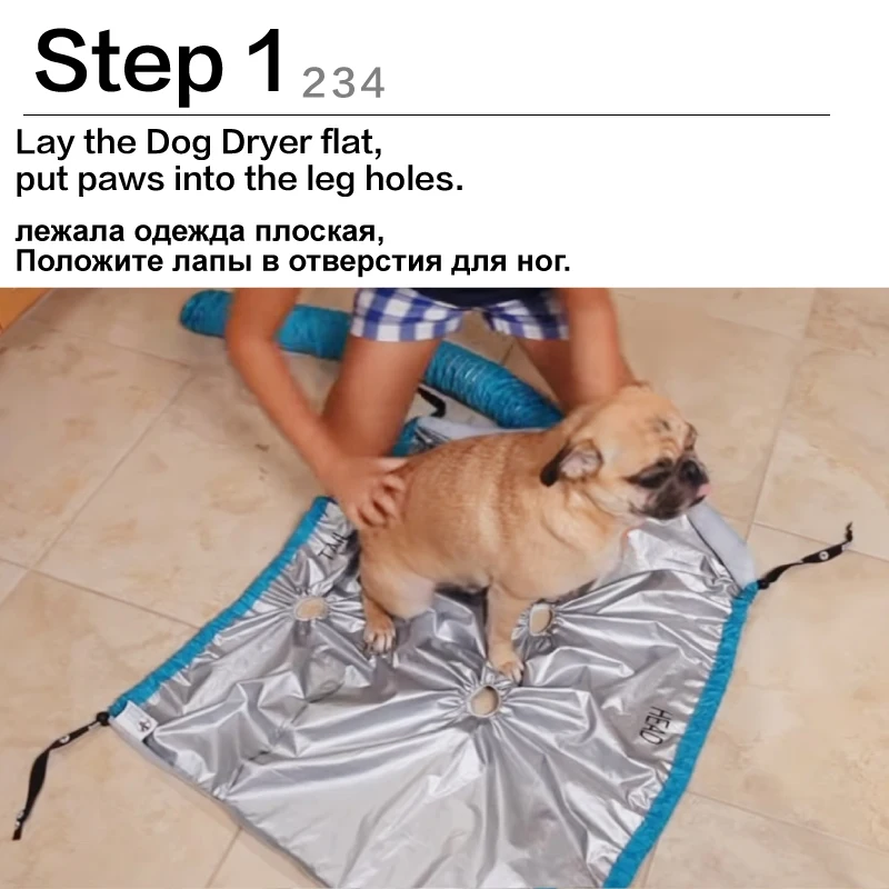 Фен для домашних животных профессиональная сушилка шерсти и пуха французских