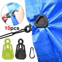 10pc tent clip reusable windproof durable fixing clip awning tarp camping tent hook rope barb clip tent accessories dropshipping