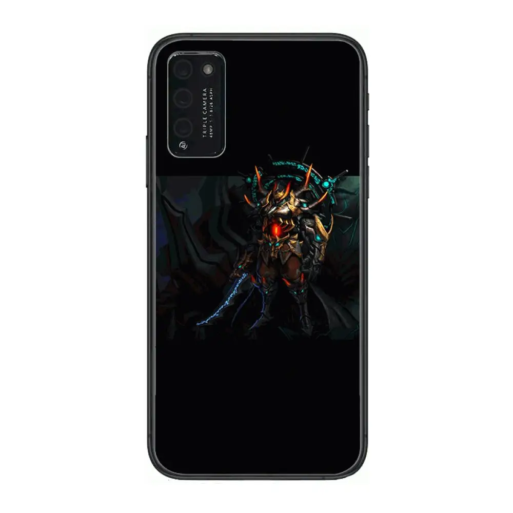 

M-MU Online style Clear Phone Case For Huawei Honor 10 20 30 9 X Pro Lite V 5G RU Black Etui Coque Hoesjes Comic Fashion