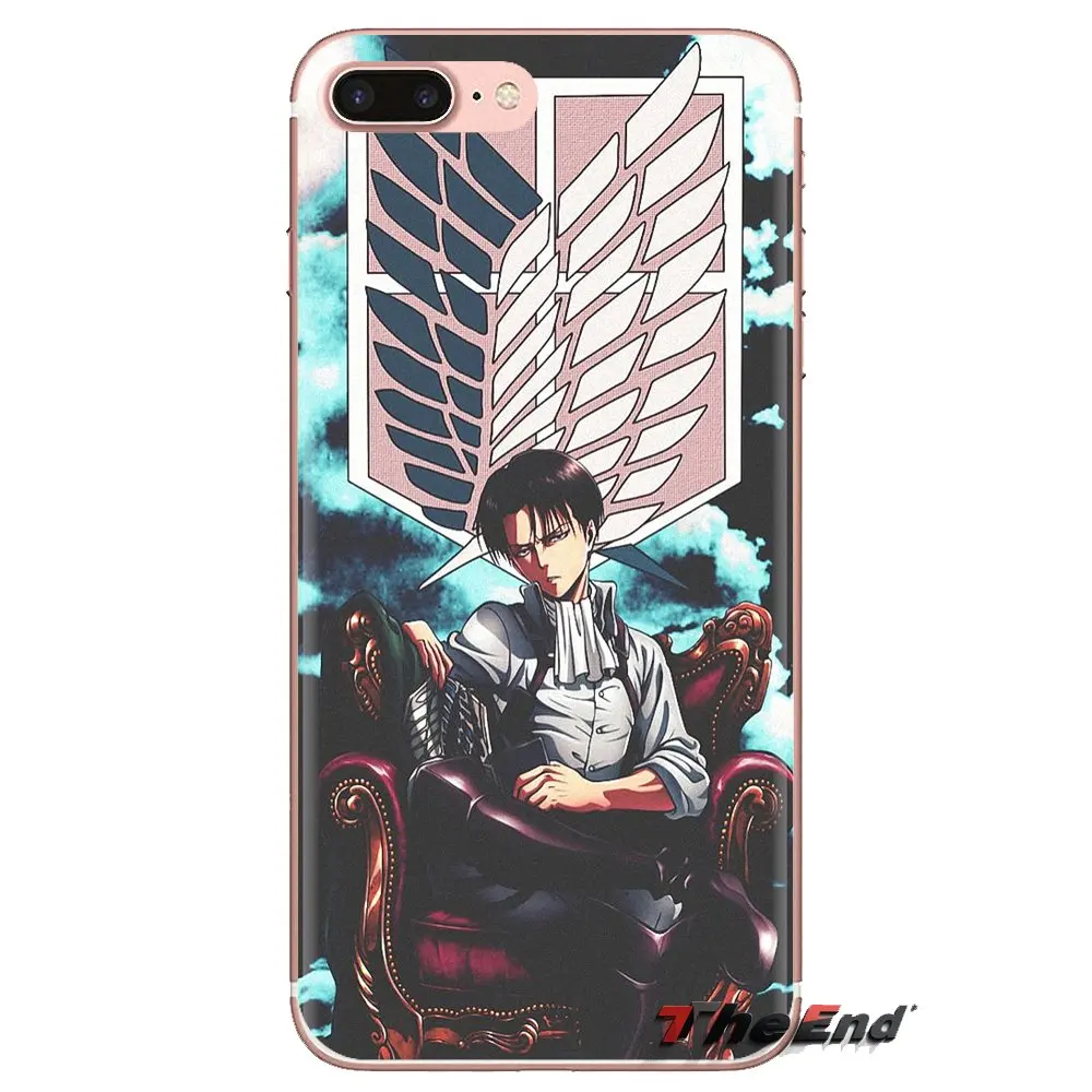 Для Xiao mi 4 5 5s 6 A1 A2 5X6X8 9 Lite SE Pro Max Mix 2 3 2S чехлы для телефонов Levi Ackerman Attack on Titan AMV |