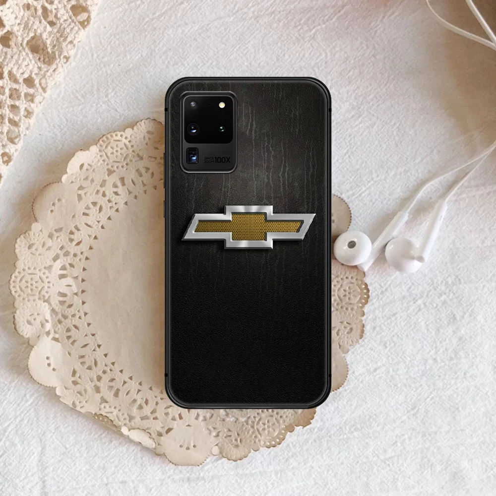 

Chevrolete Car Brand Logo Phone Case Cover Hull For Samsung Galaxy S 7 8 9 10 e 20 FE uitra plus Note 9 10 20 black Funda Luxury