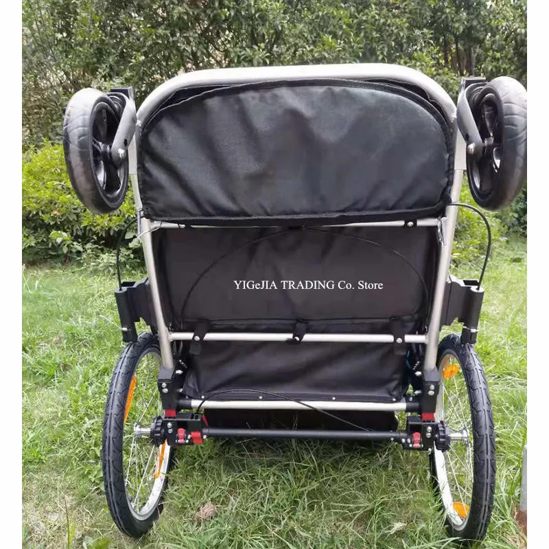 3 в 1 велосипед трейлер коляска Jogger красный/синий цвет наличии|Детские сиденья и