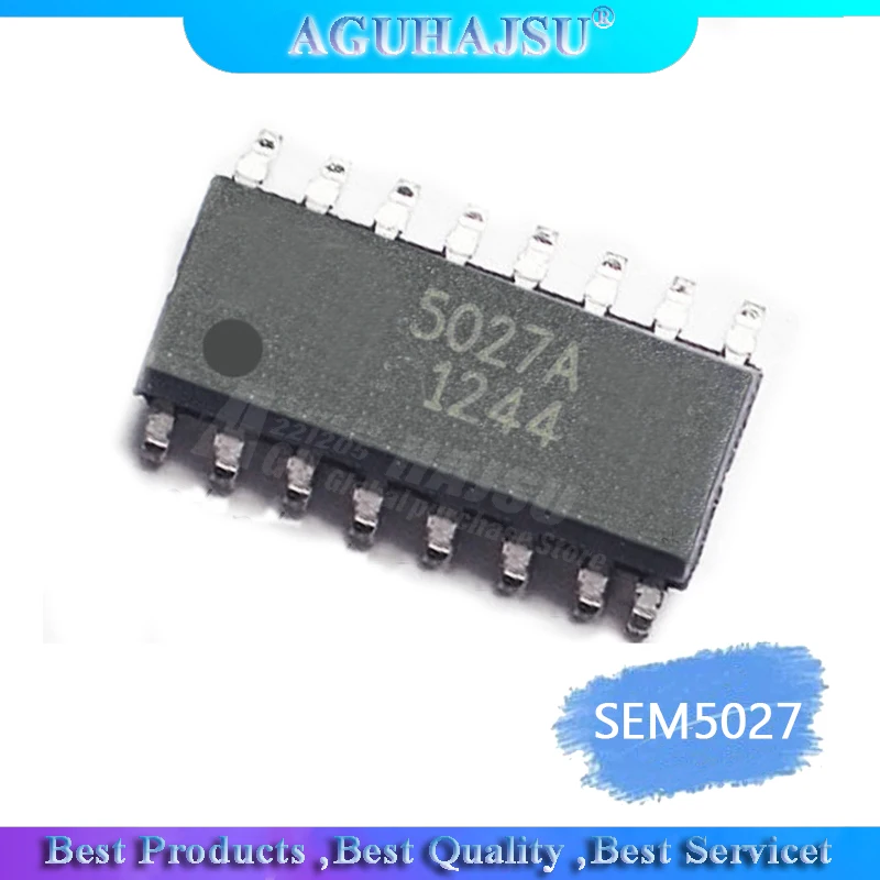 5 шт./лот SEM5027 SEM5027A 5027A ЖК чип SOP 16|sem5027a| |