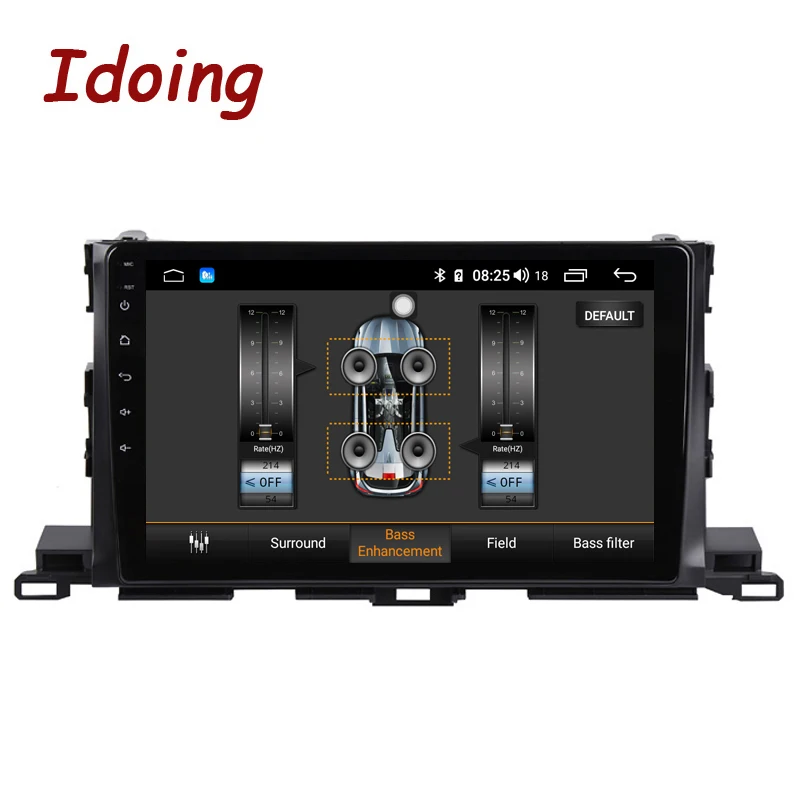 Idoing 10 2 "4G + 64G Восьмиядерный DSP автомобильный Android мультимедийный плеер для Toyota