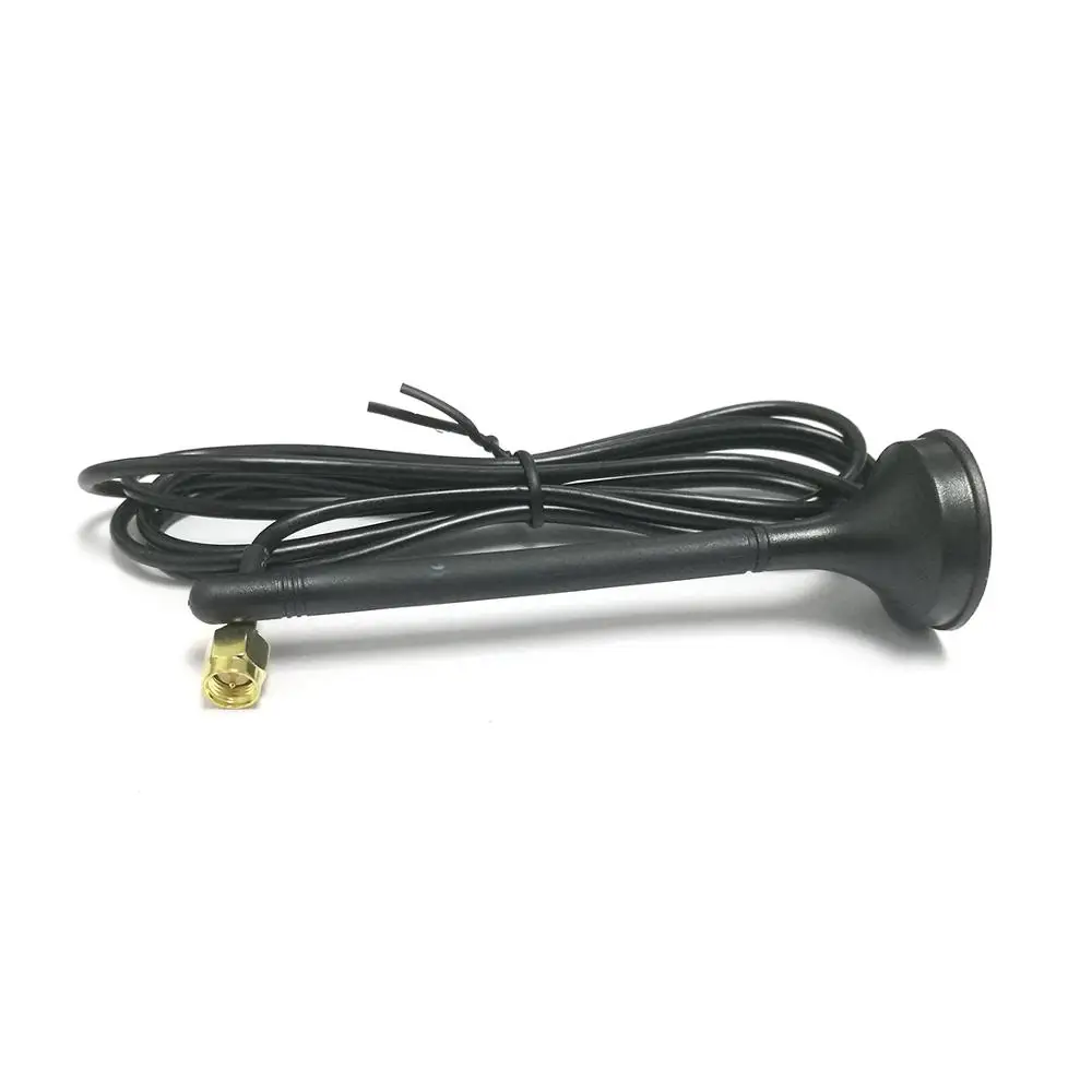 2 4G 3dbi WIFI присоска антенна OMNI ZigBee 1 5 м кабель SMA male #2 модем внешняя антенна|modem external