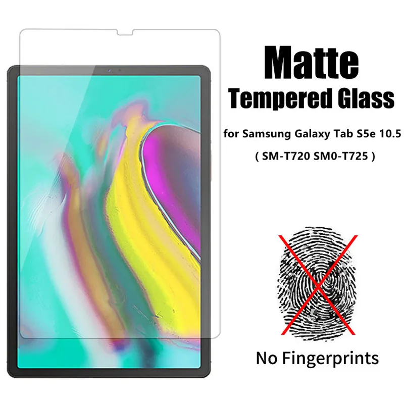 Матовое стекло для Samsung Galaxy Tab S5e SM-T720 10 5 '' Защита экрана T720 T725 Touch матовое
