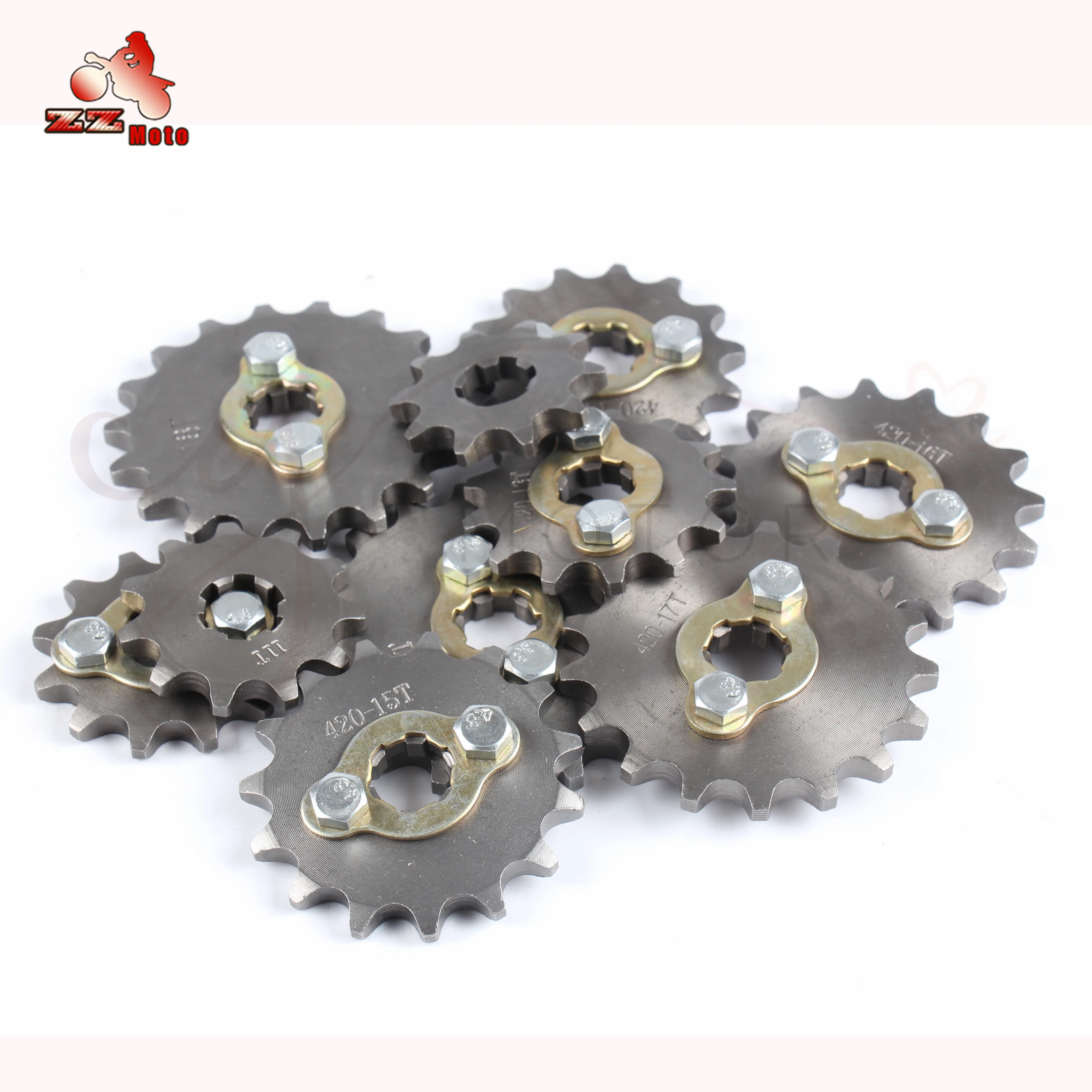 Передняя Звездочка двигателя 420 #17 мм 10/11/12/13/14/15/16/17/18/19T|Звездочка цепи| |