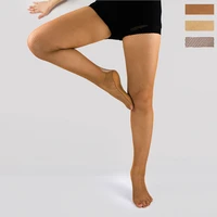 women ladies sportswear latin dance competitions pantyhose hard yarn elastic fishnet stockings for ballroom professional tights