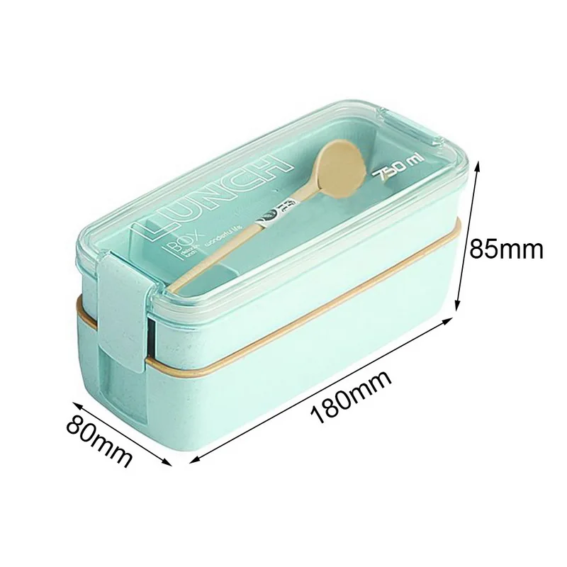 1Pcs Portble Plastic Kids Cute Owl Food Container Lunch Box PP Food Storage Box Portable Purple Pink and Blue 15.5x14x6.6cm - Цвет: K