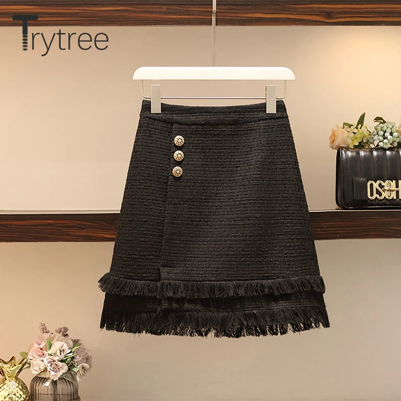 Осенне-зимний комплект из двух предметов Trytree повседневный с отложным воротником