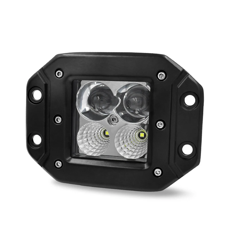 

Dual Color LED Light Bar 24w 12V Flush Mount Spot Flood Work Light Offroad LED Bar for 4x4 Off road ATV Jeep Tractor Trucks 24V