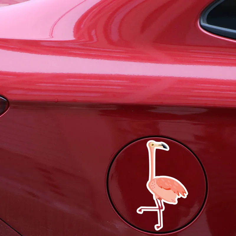 EBdecal Mysterious Colored Flamingos Decor For Auto Car/Bumper/Window/Wall Decal Sticker Decals DIY CT11502 | Автомобили и