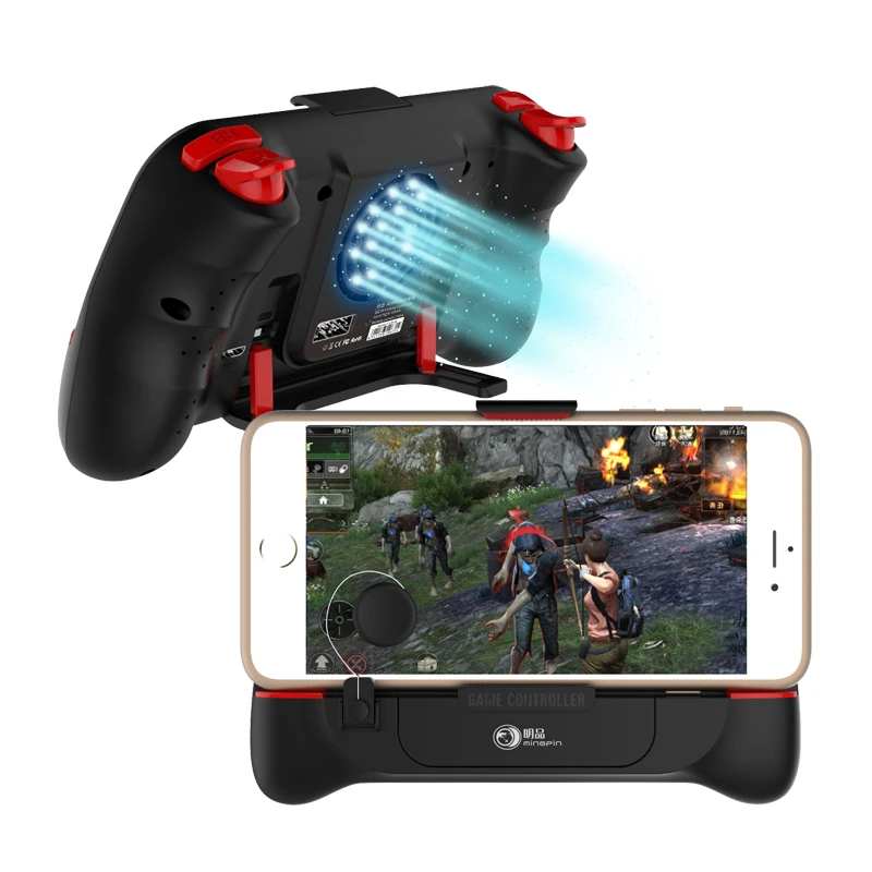 Игровой контроллер G2 Bluetooth для PUBG игровой джойстик с охлаждающим вентилятором IOS