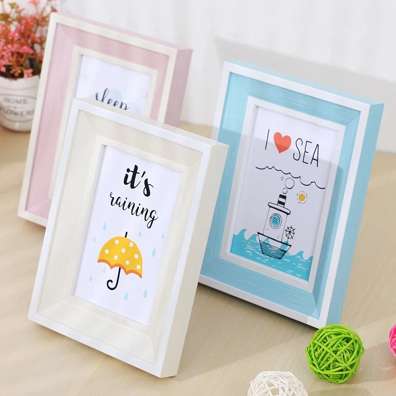 

Modern Minimalist Photo Frame High-Grade Resin Material Decorate The Bedroom and Living Room Photo Frames for Picture