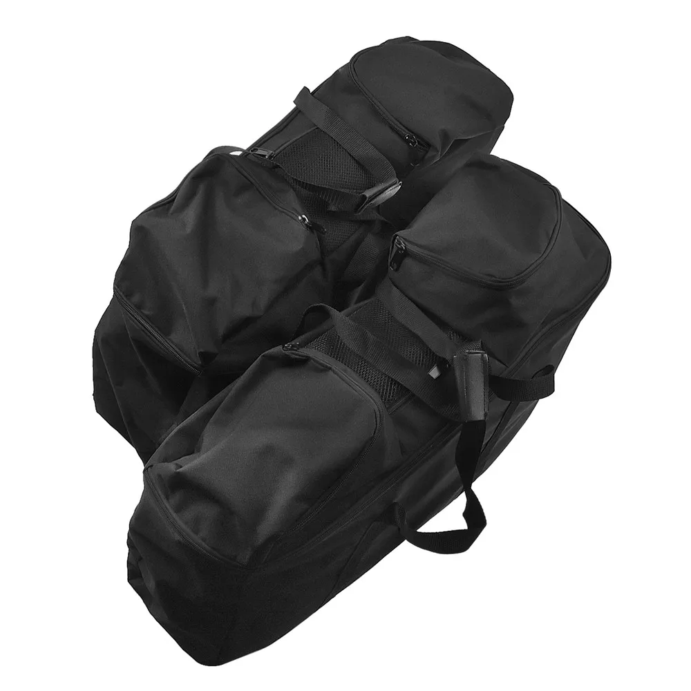 Черная Жесткая Сумка-сиденье для мотоцикла подкладка багажа мягкая Harley Touring Electra