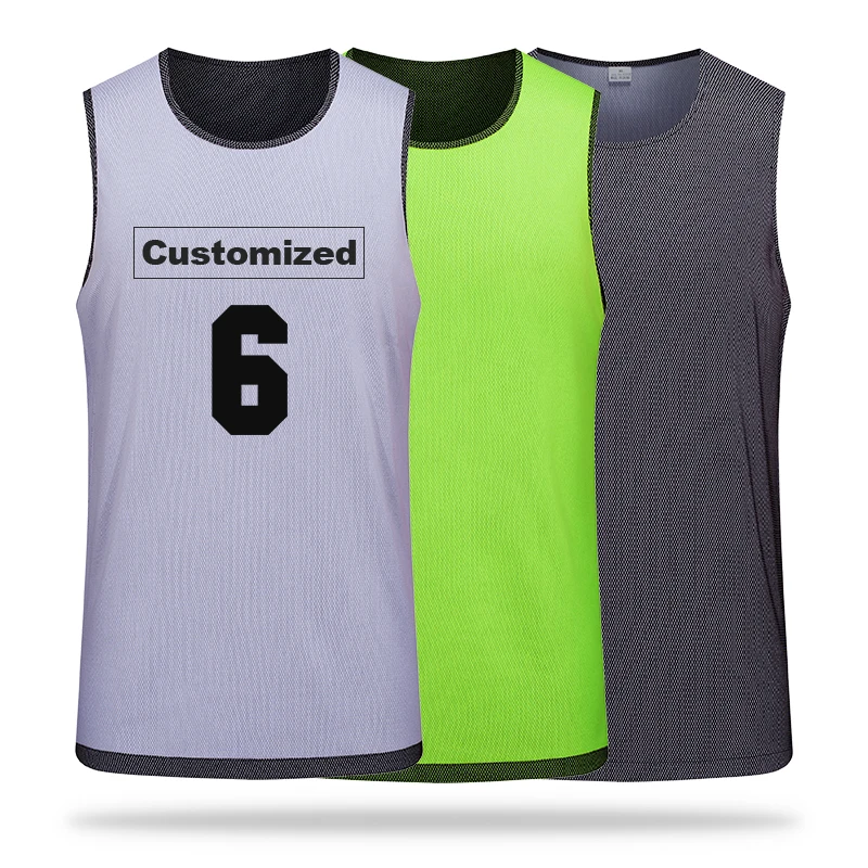 VTOP для взрослых мужчин двухсторонние баскетбольные майки без рукавов Детские