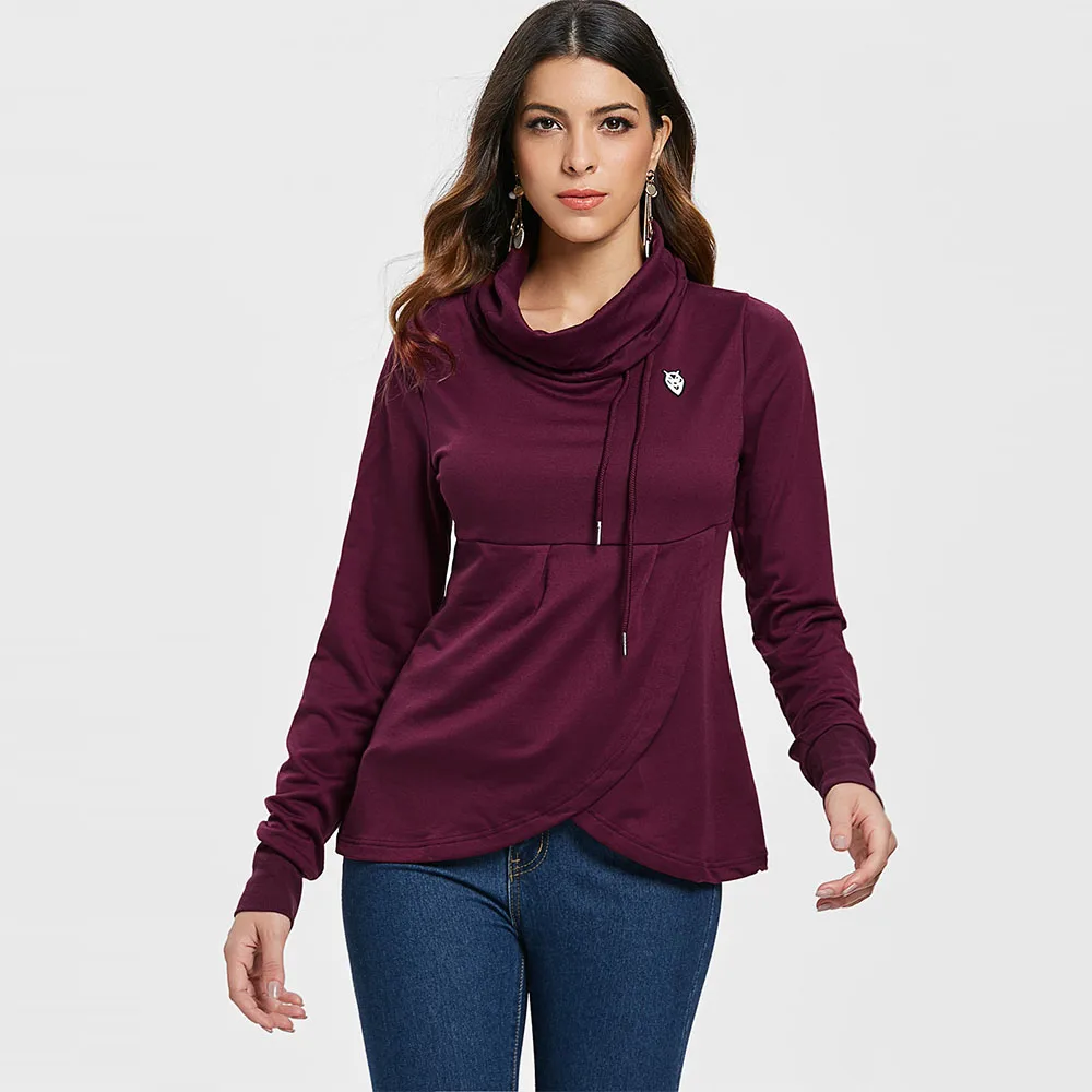 Женская толстовка с вышивкой и лепестками на завязках женские сексуальные