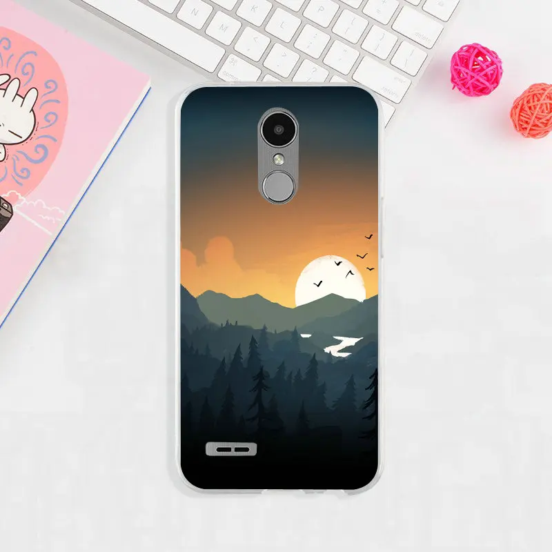 Мягкие чехлы для телефонов из ТПУ LG G2 G3 Mini G4 Stylus G5 G6 G7 ThinQ K4 K7 K8 K10 2017 2018 Firewatch горный